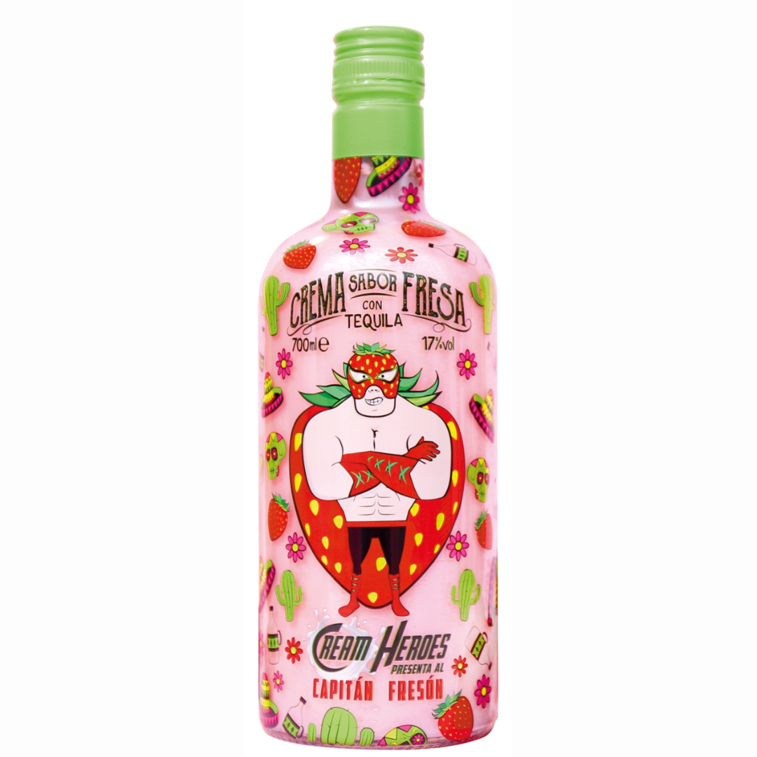 Cream Heroes Strawberry Capitan Freso Likör