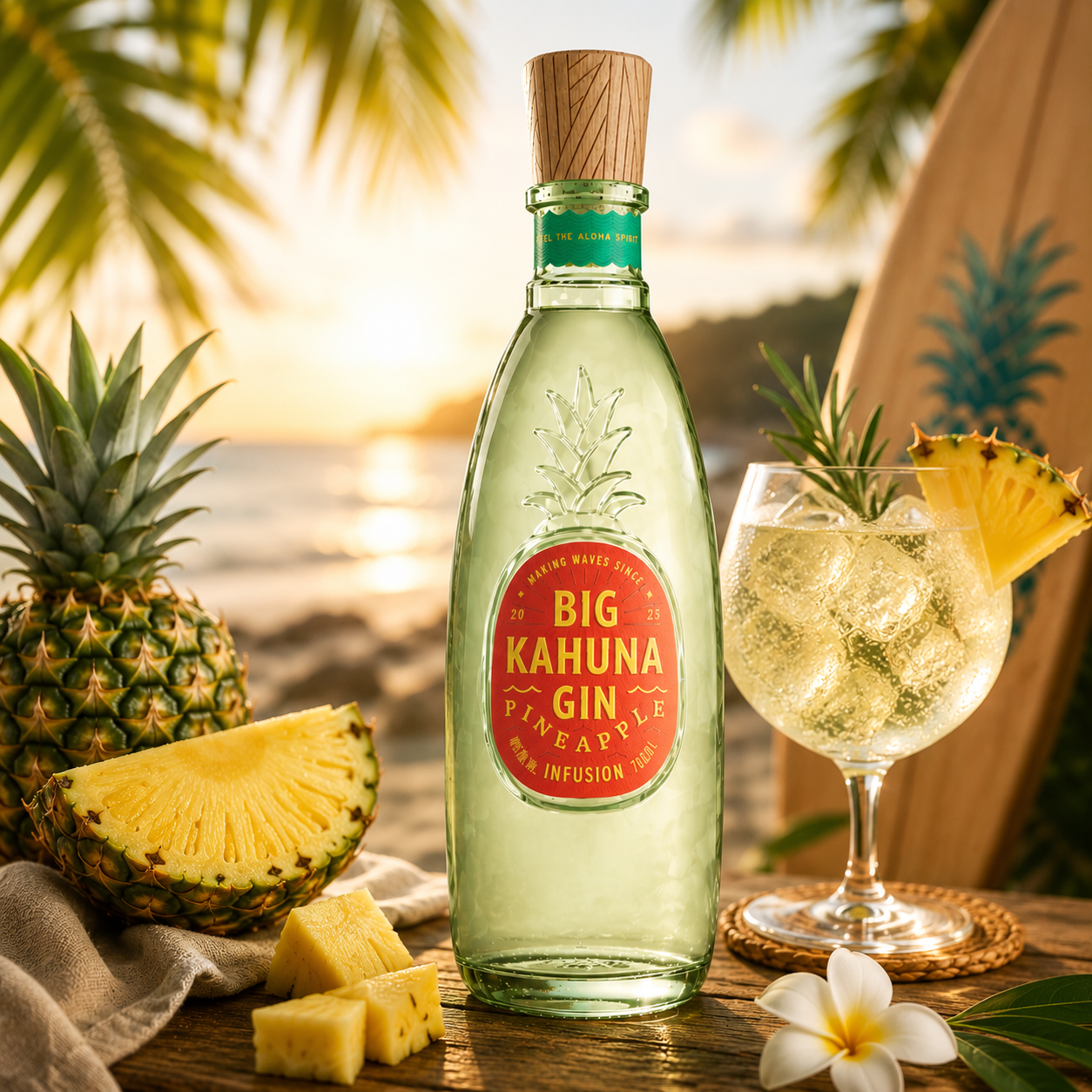 Big Kahuna Gin – Ananas, Aloha & jede Menge gute Vibes 🍍🌴