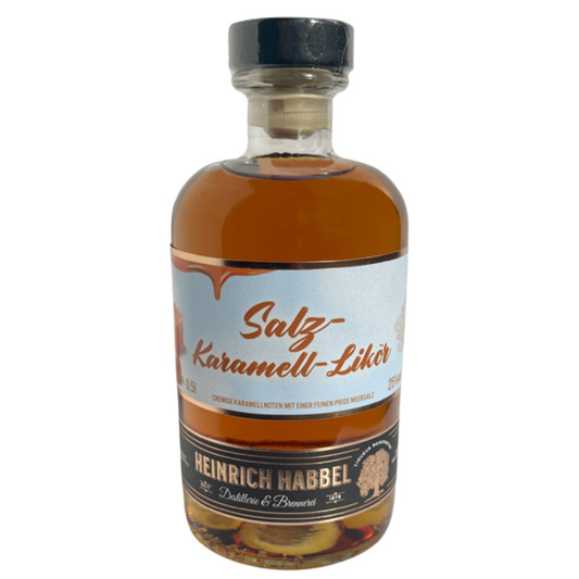 Salz Karamell Likör - Dessertlikör & Genussmomente pur